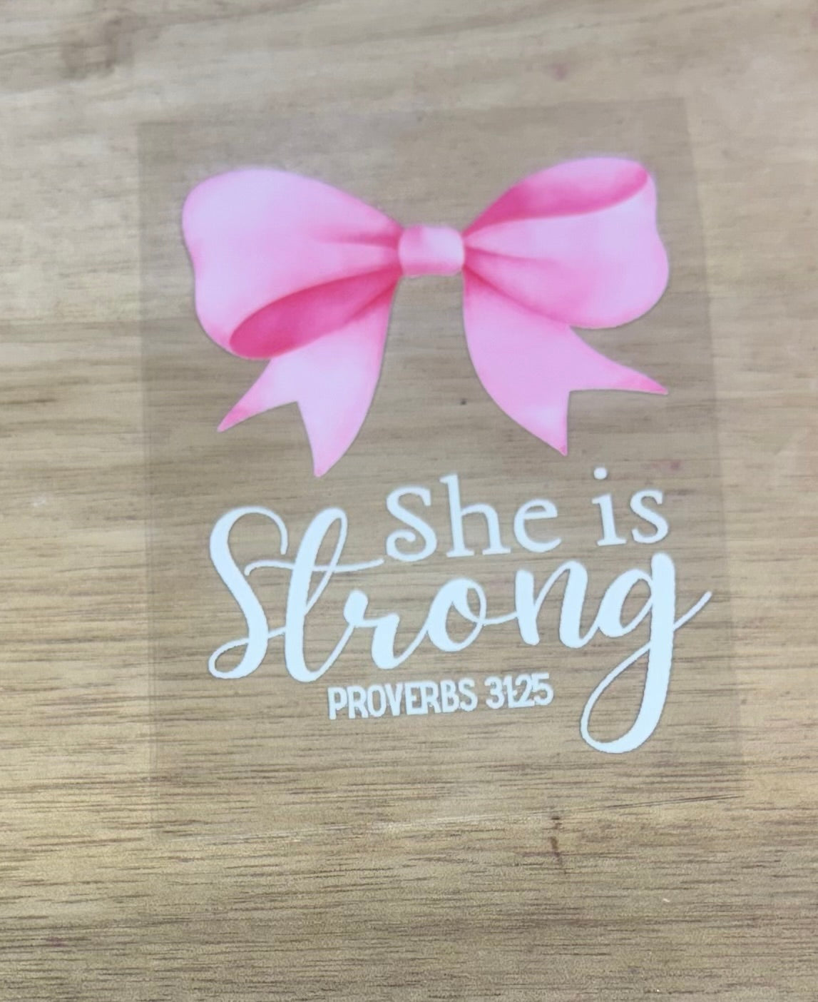 She is Strong A4