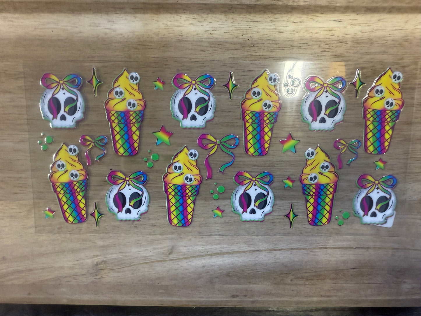 Rainbow Ice Cream B11