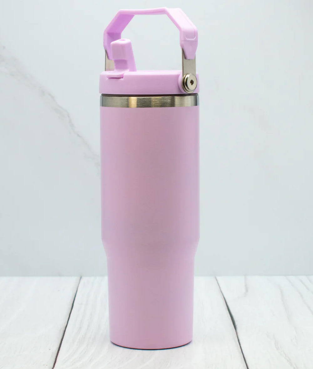 30oz Flip Straw Tumbler