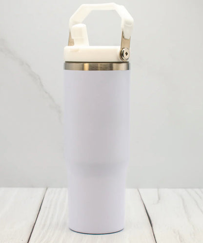 30oz Flip Straw Tumbler