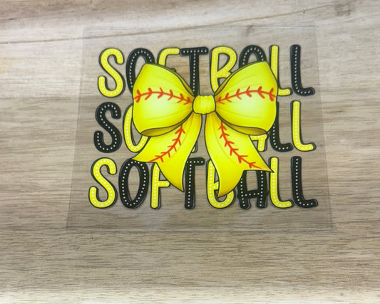 Softball Softball Softball Bow A26