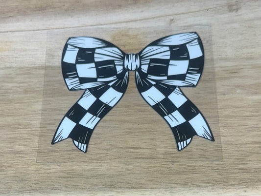 Checkered Flag Bow A16