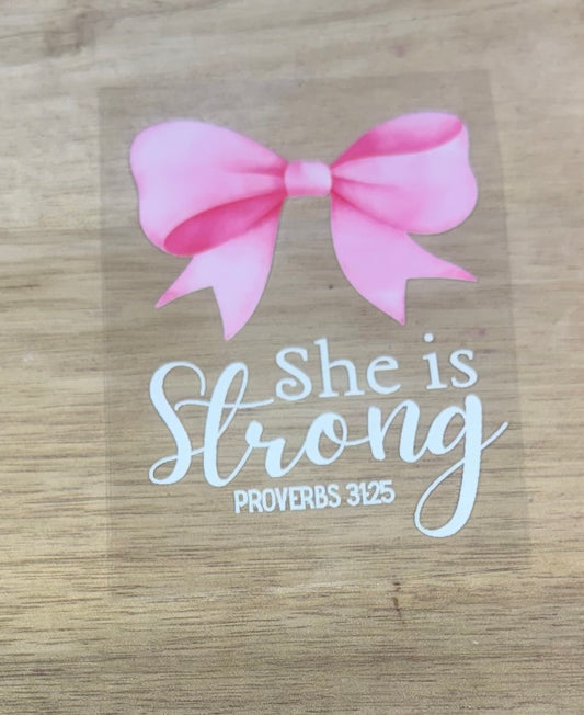 She is Strong A4