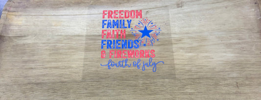 Freedom Family Faith A58