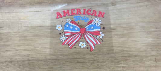 American Girly Bow A37