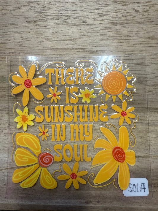 There Is Sunshine In My Soul A102