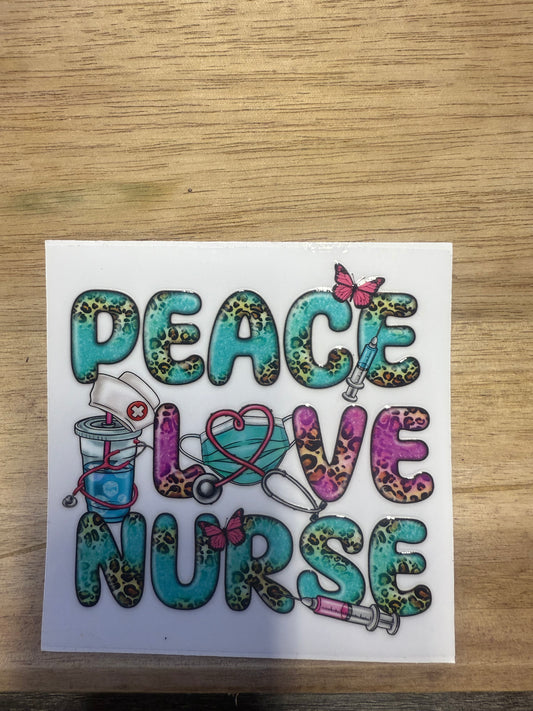 Peace Love Nurse A106