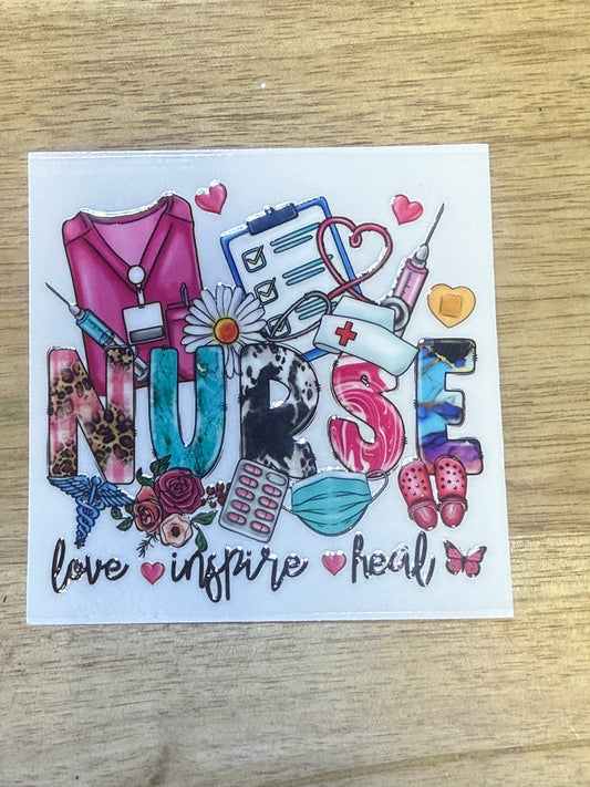 Nurse Love Inspire Heal A109