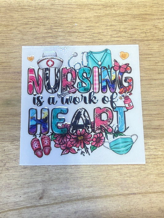Nursing Is A Work Of Heart A114