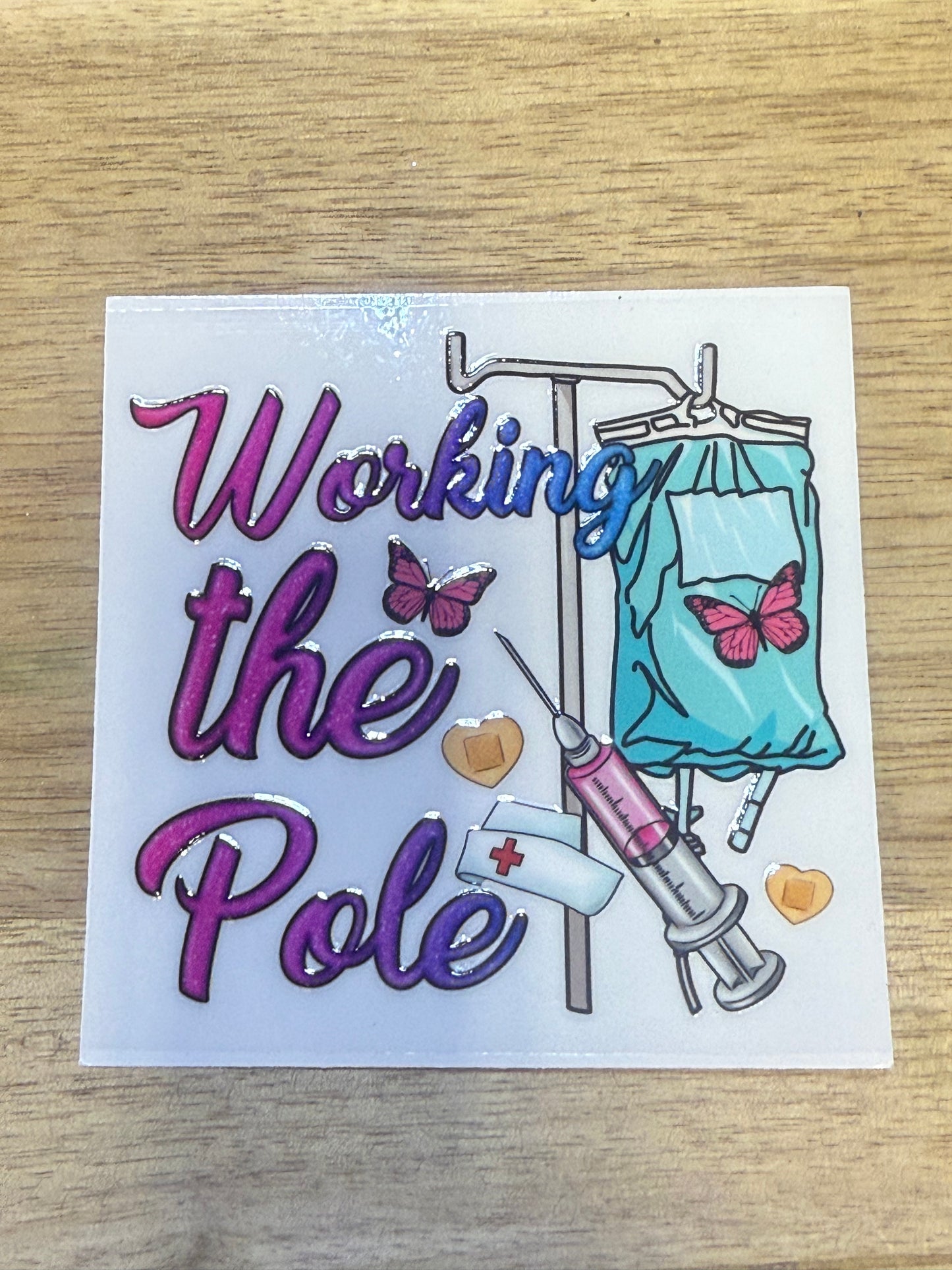 Working The Pole A115
