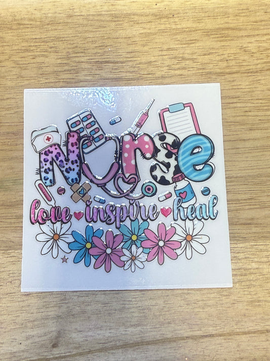Nurse Love Inspire Heal A122