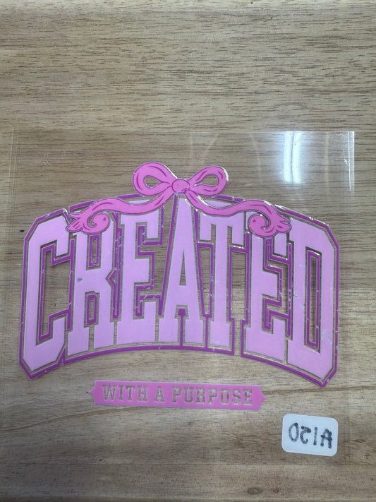 Created With A Purpose A150