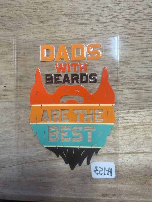 Dad With Beards A153
