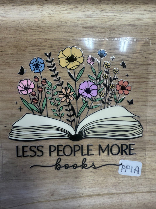 Less People More Books A199