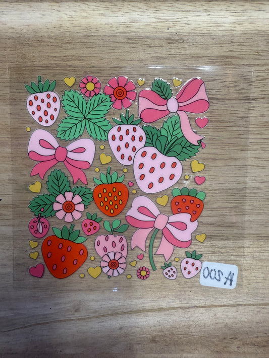 Bows And Strawberries A200